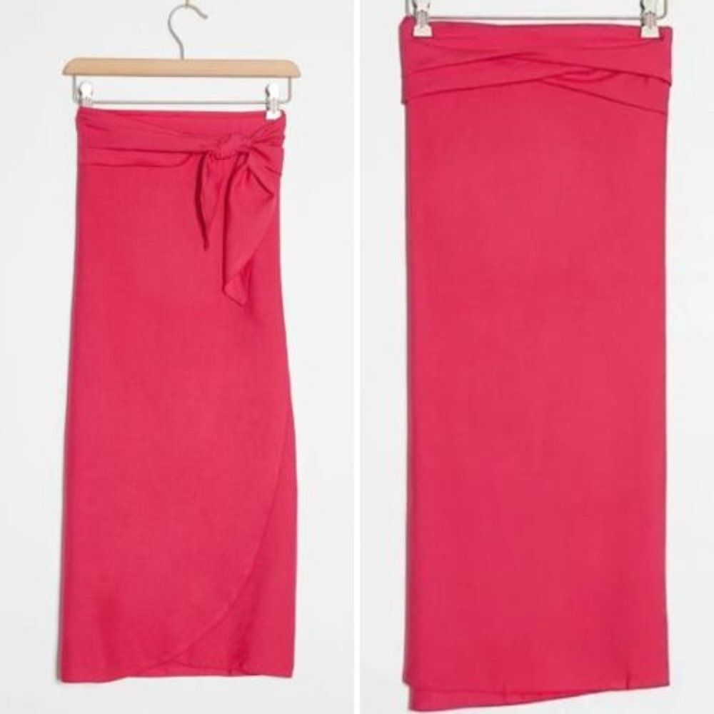 NWT Anthropologie x Beachgold Belline Pink Sarong | L